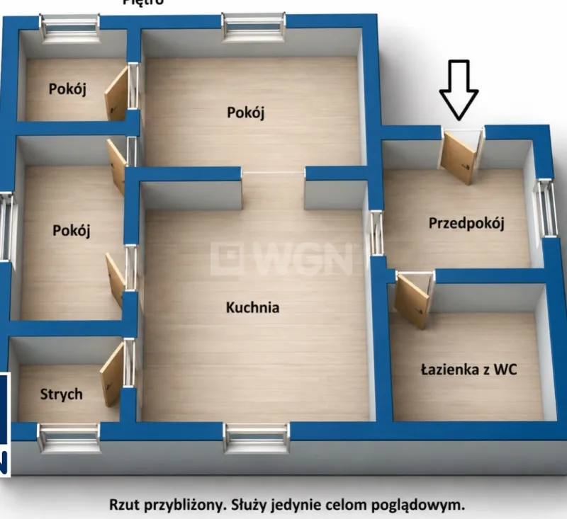 Dom na  sprzedaż Orzesze - DOM WOLNOSTOJĄCY Z DUŻĄ DZIAŁKĄ - ORZESZE, JAŚKOWICE, UL. STUSKA